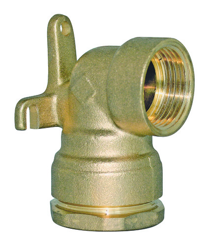 Raccord applique laiton pour tube PE Ø25 F20/27